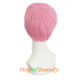 Short Curly Men Cosplay Wigs Women Colored Handsome Natural Hair