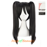 Anime Natural Soft Beauty Three Piece Wig Short Cosplay Wigs