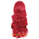 Long Wavy Curly Cosplay Wigs for Women Color Full Wig Fluffy Hair Replacement
