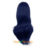 Side Bangs Natural Volume Long Curly Costume Cosplay Wigs