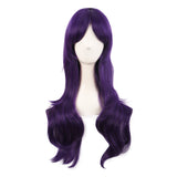 Side Bangs Natural Volume Long Curly Costume Cosplay Wigs