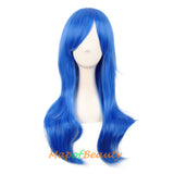 Side Bangs Natural Volume Long Curly Costume Cosplay Wigs