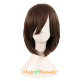 Fashion Straight Natural Lady Short Bob Wigs for Black Women