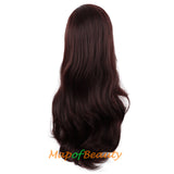 Cosplay Long Wavy Curly Wigs Synthetic Fiber Side Part Anime Fashion Party Hair