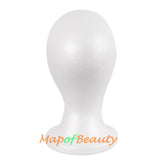 Male Styrofoam Wig Mannequin Head Foam Display For Masks Hats Diy Halloween Decoration