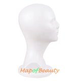 Male Foam Mannequin Head Styrofoam Wig Display Stand Hats Masks Wigs Making Styling Manikin Head Model