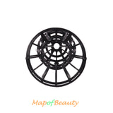 Wig Head Stand Foldable Plastic Hollow-out Display Rack for Wigs and Hats Air-Drying