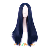 Long Straight Cosplay Wigs For Women Heat Resistant Natural Hair Synthetic Wig