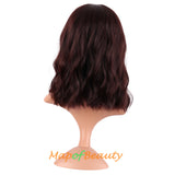 Bob Wavy Wigs Short Curly Body Wave Cosplay Anime Synthetic Hair Party Wig