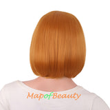 Side Bangs Short Wigs High-temperature Fiber BOB Anime Cosplay Wigs