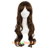 Long Wavy Curly Cosplay Wigs for Women Color Full Wig Fluffy Hair Replacement