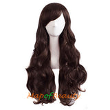 Long Wavy Curly Cosplay Wigs for Women Color Full Wig Fluffy Hair Replacement