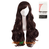 Long Wavy Curly Cosplay Wigs for Women Color Full Wig Fluffy Hair Replacement