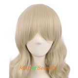 Long Wavy Curly Cosplay Wigs for Women Color Full Wig Fluffy Hair Replacement