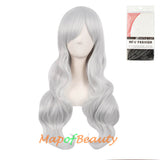 Long Wavy Curly Cosplay Wigs for Women Color Full Wig Fluffy Hair Replacement