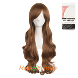 Long Wavy Curly Cosplay Wigs for Women Color Full Wig Fluffy Hair Replacement