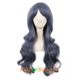 Long Wavy Curly Cosplay Wigs for Women Color Full Wig Fluffy Hair Replacement