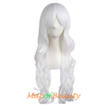 Long Wavy Curly Cosplay Wigs for Women Color Full Wig Fluffy Hair Replacement