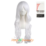 Long Wavy Curly Cosplay Wigs for Women Color Full Wig Fluffy Hair Replacement