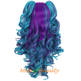 Dark Purple+Cyan Blue