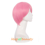 pink synthetic wig
