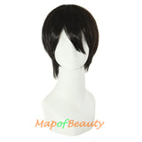 short black wigs