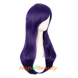 Kinky Curly Wigs for Women Side Bangs Micro Volume Wavy Long Cosplay Wig
