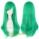 Kinky Curly Wigs for Women Side Bangs Micro Volume Wavy Long Cosplay Wig