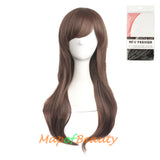 Side Bangs Natural Volume Long Curly Costume Cosplay Wigs