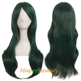 Side Bangs Natural Volume Long Curly Costume Cosplay Wigs