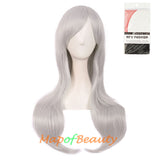 Side Bangs Natural Volume Long Curly Costume Cosplay Wigs