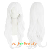 Side Bangs Natural Volume Long Curly Costume Cosplay Wigs