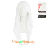 Side Bangs Natural Volume Long Curly Costume Cosplay Wigs