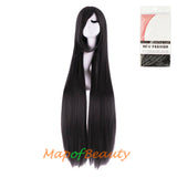 Multicolor Long Straight Party For Women 40 inch Synthetic Hair Replacement Wig