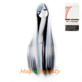 Multicolor Long Straight Party For Women 40 inch Synthetic Hair Replacement Wig
