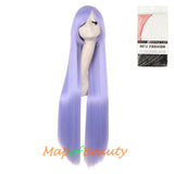 Multicolor Long Straight Party For Women 40 inch Synthetic Hair Replacement Wig