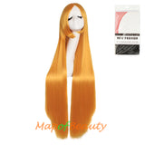 Multicolor Long Straight Party For Women 40 inch Synthetic Hair Replacement Wig