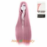 Multicolor Long Straight Party For Women 40 inch Synthetic Hair Replacement Wig