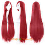 Multicolor Long Straight Party For Women 40 inch Synthetic Hair Replacement Wig