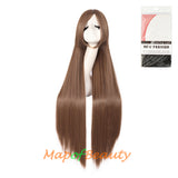 Multicolor Long Straight Party For Women 40 inch Synthetic Hair Replacement Wig