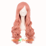 Lolita Lace Curly Wigs Tiger Cilp Horsetail Three-pieces Cosplay Anime Wigs