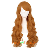 Lolita Lace Curly Wigs Tiger Cilp Horsetail Three-pieces Cosplay Anime Wigs