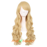 Lolita Lace Curly Wigs Tiger Cilp Horsetail Three-pieces Cosplay Anime Wigs