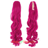 Lolita Lace Curly Wigs Tiger Cilp Horsetail Three-pieces Cosplay Anime Wigs