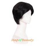 Short Curly Men Cosplay Wigs Women Colored Handsome Natural Hair