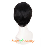 Short Curly Men Cosplay Wigs Women Colored Handsome Natural Hair