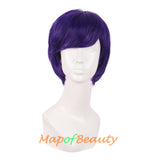 Short Curly Men Cosplay Wigs Women Colored Handsome Natural Hair