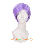 Short Curly Men Cosplay Wigs Women Colored Handsome Natural Hair