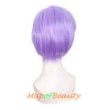 Short Curly Men Cosplay Wigs Women Colored Handsome Natural Hair