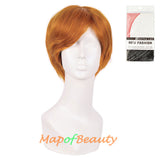 Short Curly Men Cosplay Wigs Women Colored Handsome Natural Hair